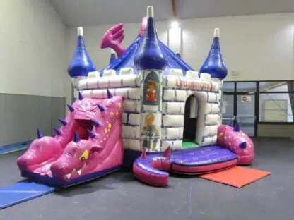 Chateau gonflable dragon