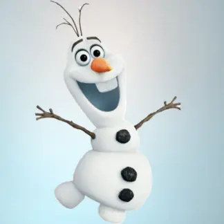 Mascotte Olaf
