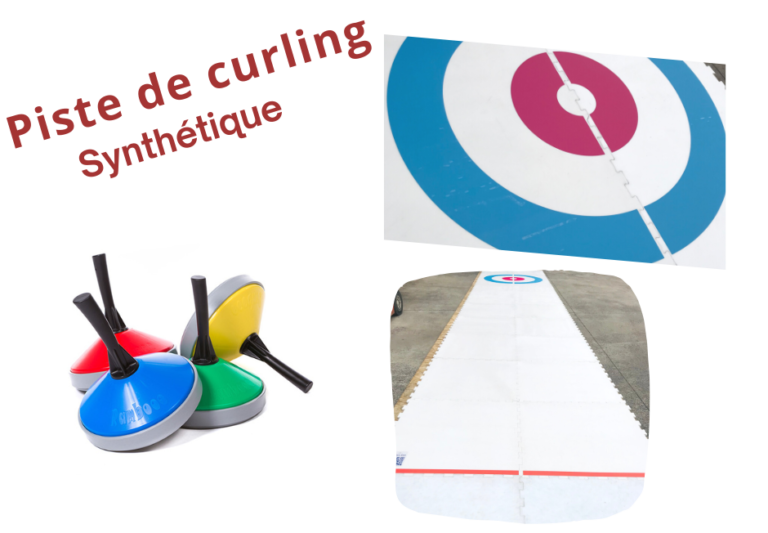 piste de curling synthetique