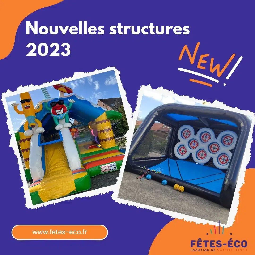 Nouvelles structures 2023